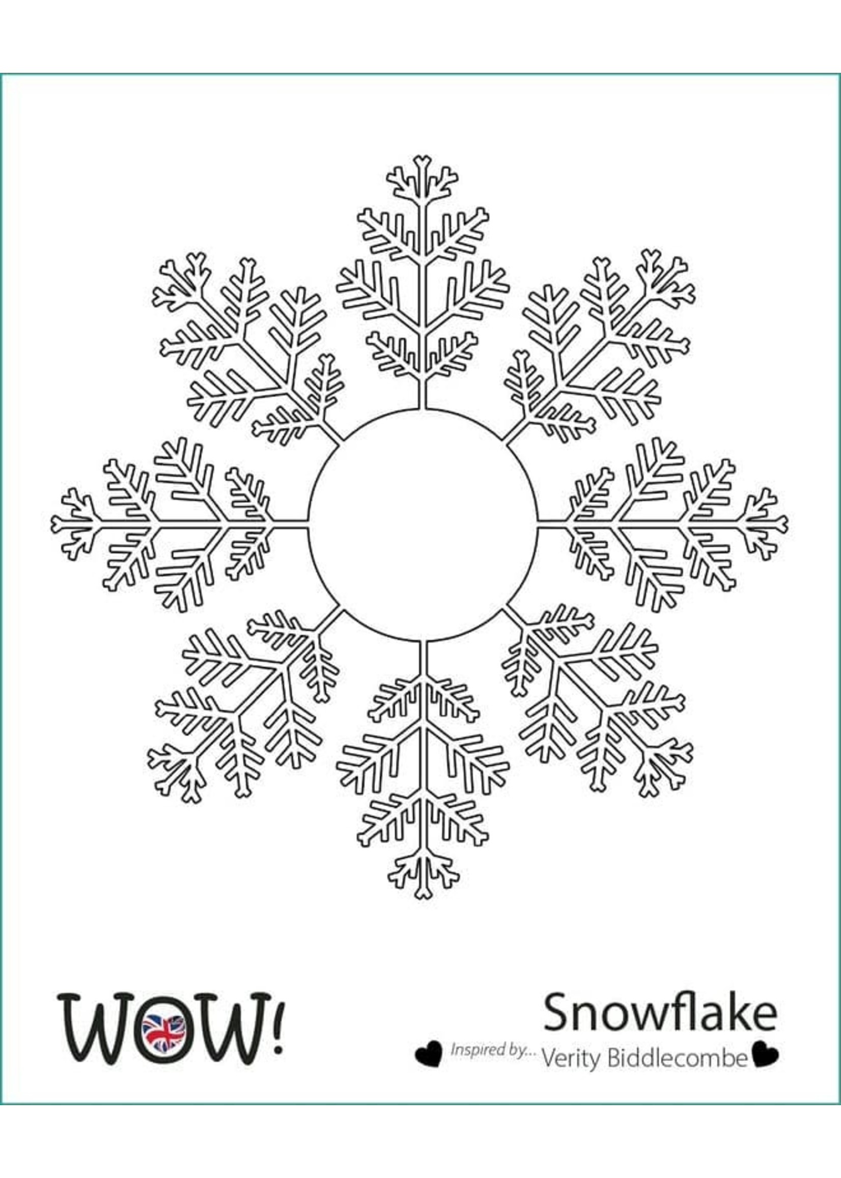 wow! Snowflake Stencil