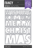 HERO ARTS Very Merry Christmas Cover Plate Die