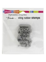 stampendous Hoiliday Hug Stamp