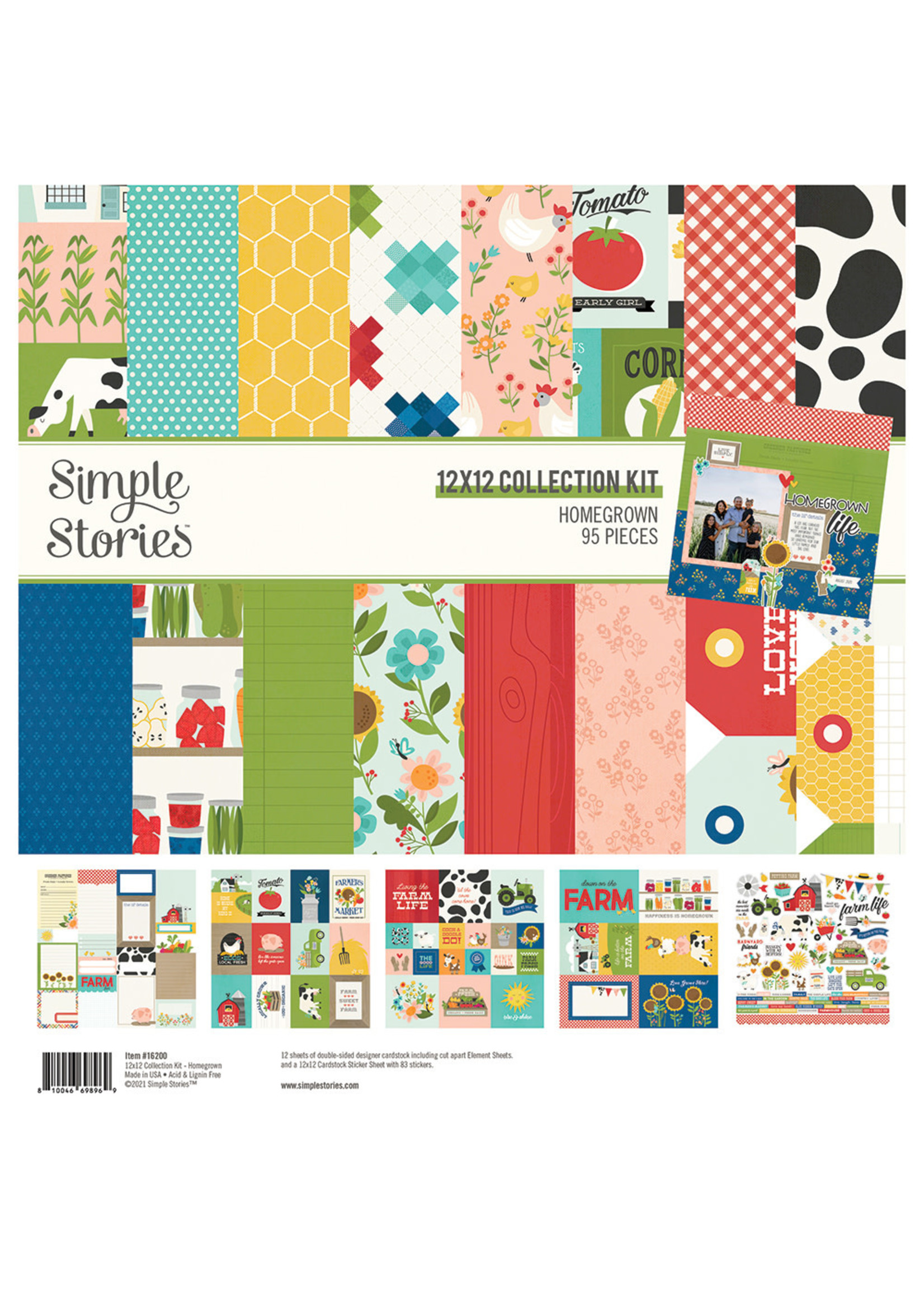 Simple Stories Homegrown - Collection Kit