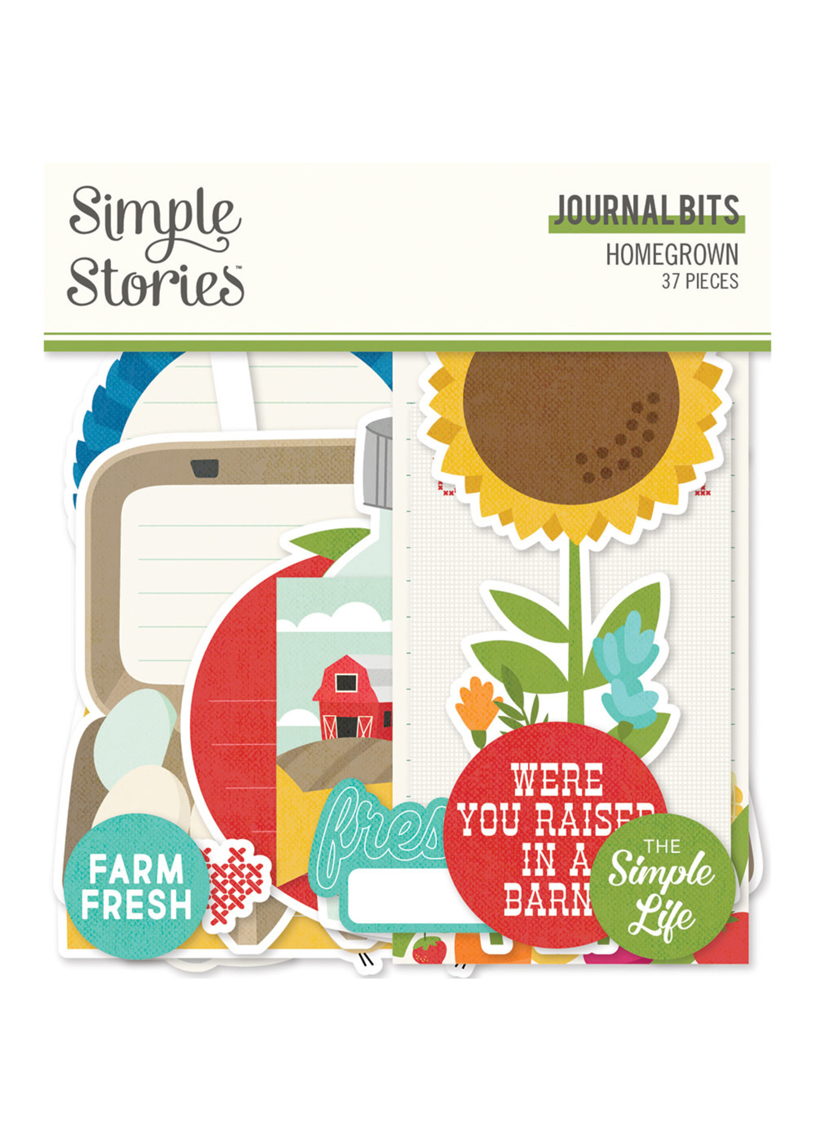 Simple Stories Homegrown  - Journal Bits