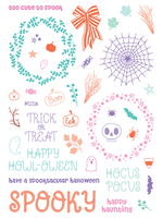 LDRS Trick or Treat 6x8 Pirouette Stamps