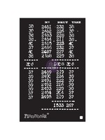 PRIMA MARKETING INC Finnabair Stencil: 6X9 Book Of Numbers