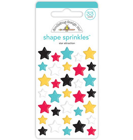 DOODLEBUG fun at the park: star attraction shape sprinkles