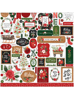 Carta Bella Happy Christmas:  Element Sticker