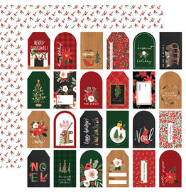 Carta Bella Happy Christmas Paper: Gift Tags
