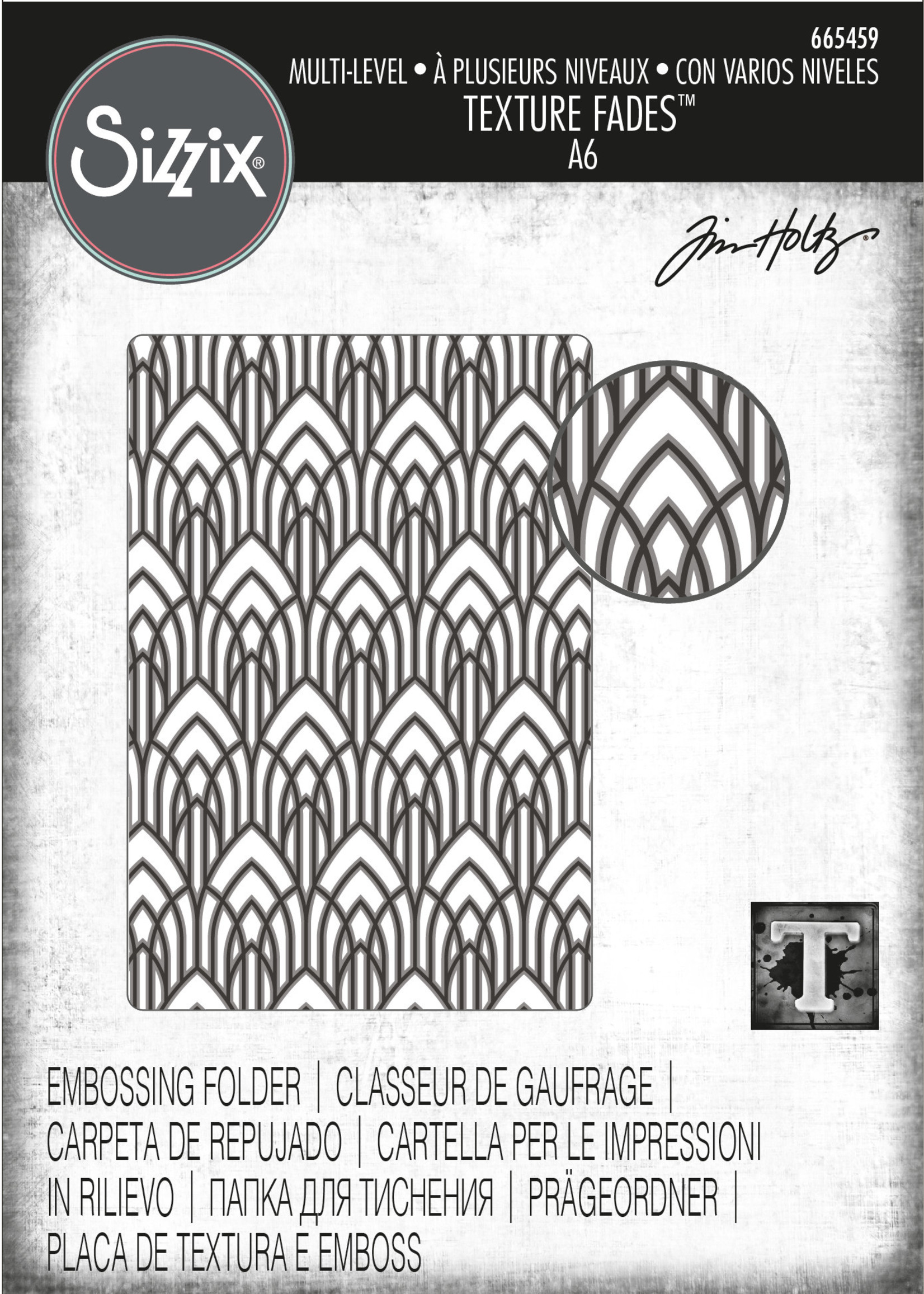 Tim Holtz Arched TF Embossing Folder