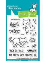 Lawn Fawn purrfectly wicked add-on stamp