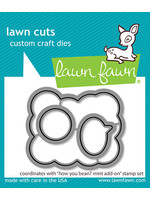 Lawn Fawn how you bean? mint add-on lawn dies