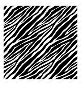 Impression Obsession Cover-a-Card Zebra Stamp
