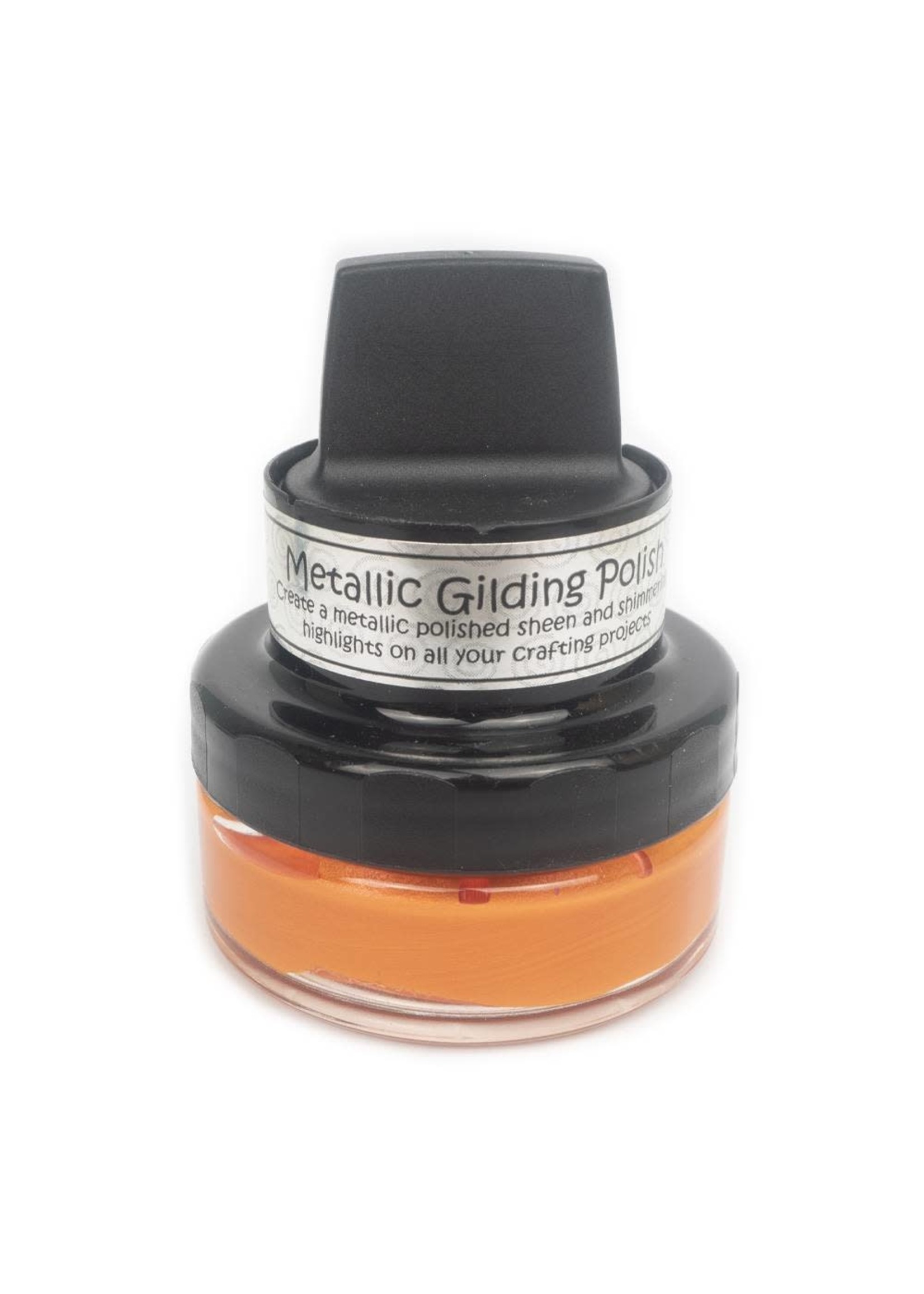 Creative Expressions Metallic Guilding Polish:  Tangy Tangerine