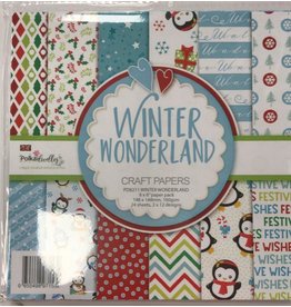 Polkadoodles Winter Wonderland Craft Papers