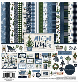 Carta Bella Welcome Winter:  Collection Kit