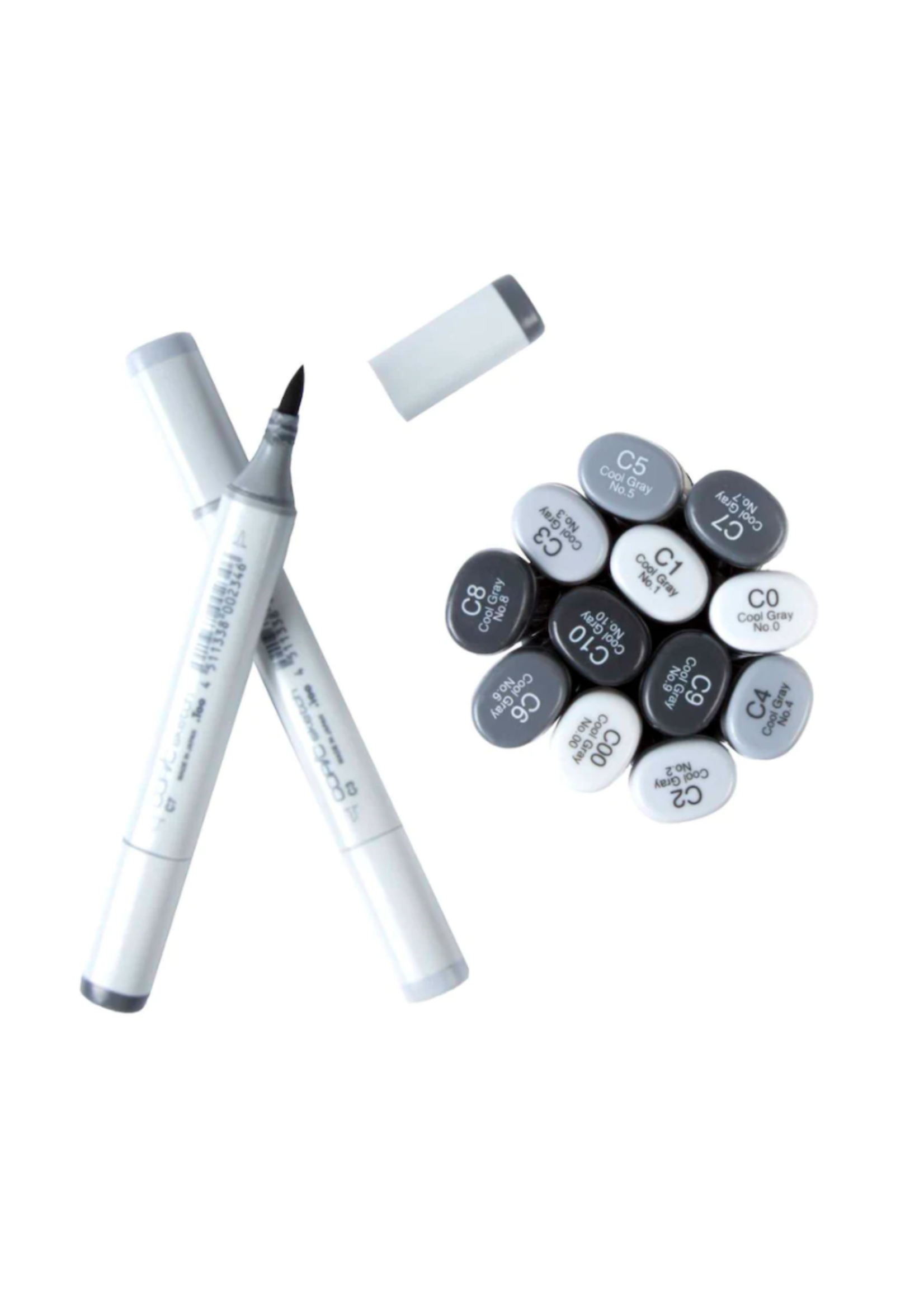 copic COOL GRAYS Copic Sketch Markers