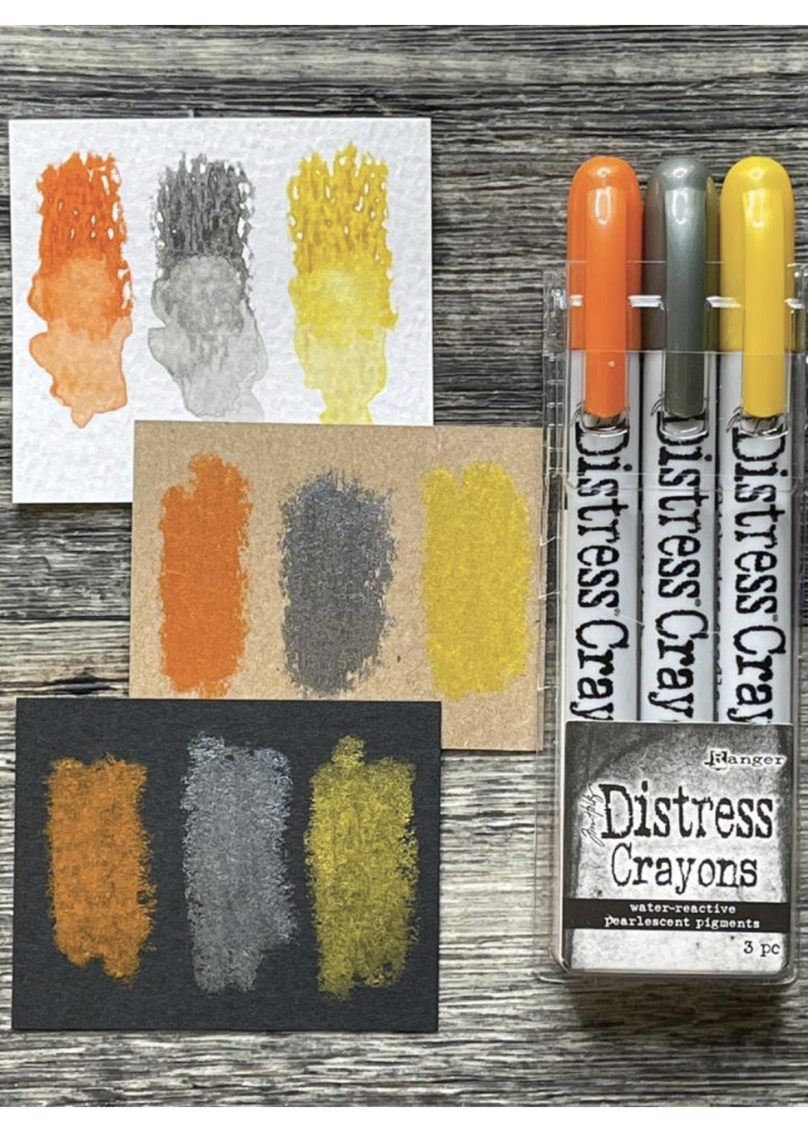 Gary Burlin Distress Crayons: Pearl Halloween Set 1 OBY