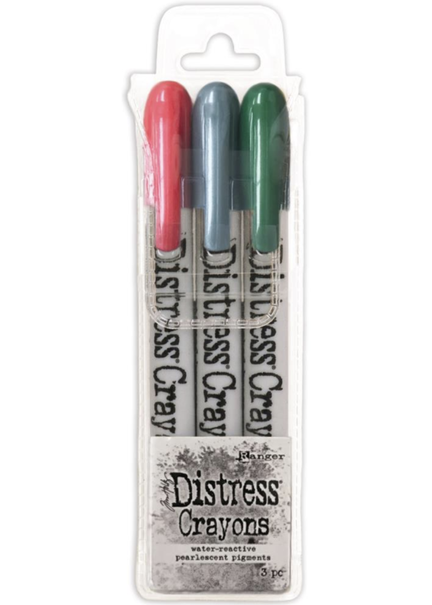 Gary Burlin Distress Crayons: Pearl Holiday Set 1 RBG