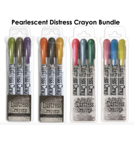 Gary Burlin Distress Crayons: Pearl Bundle