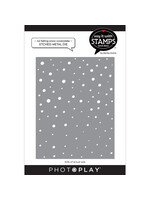 Photoplay A2 Falling Snow Coverplate Die
