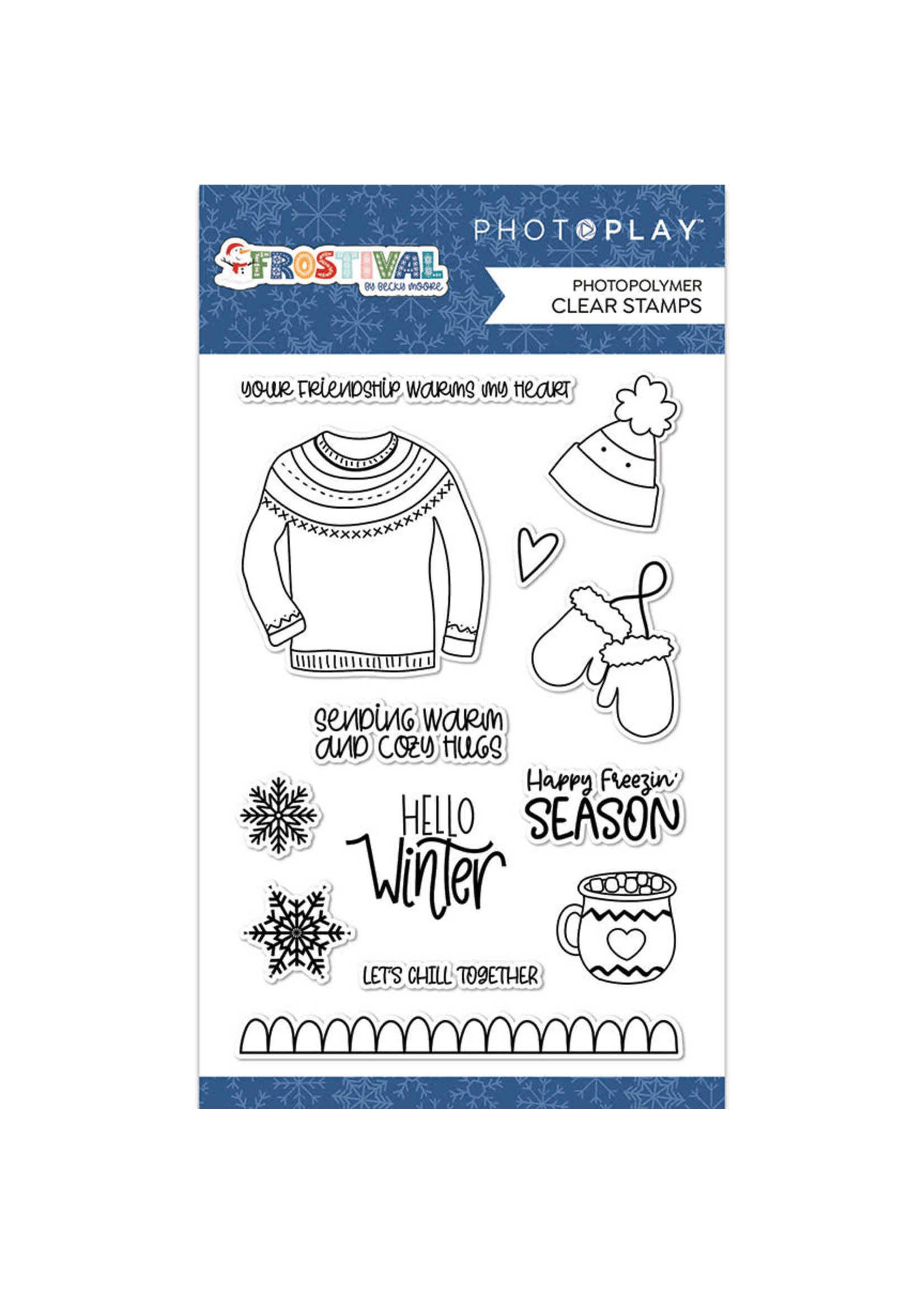 Photoplay Frostival - 4"x6" Stamp Set
