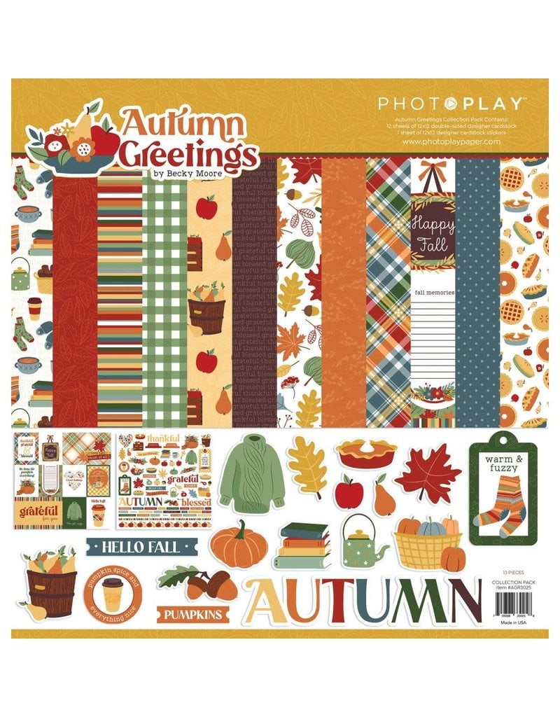Photoplay Autumn Greetings - Collection Pack