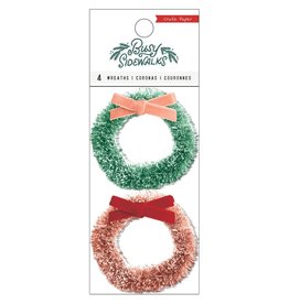 american crafts Busy Sidewalks:  Wreath Gift Toppers