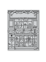 HERO ARTS Gift Shop Background Cling Stamp