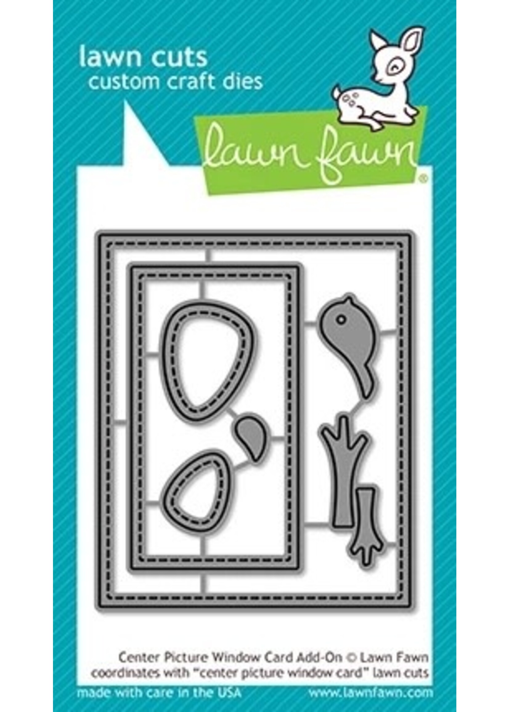 Lawn Fawn Center Pic Window Crd die