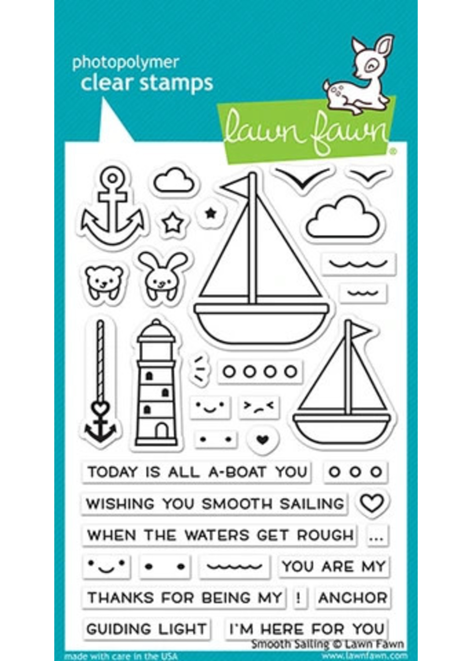 Lawn Fawn Smooth Sailing Stamp