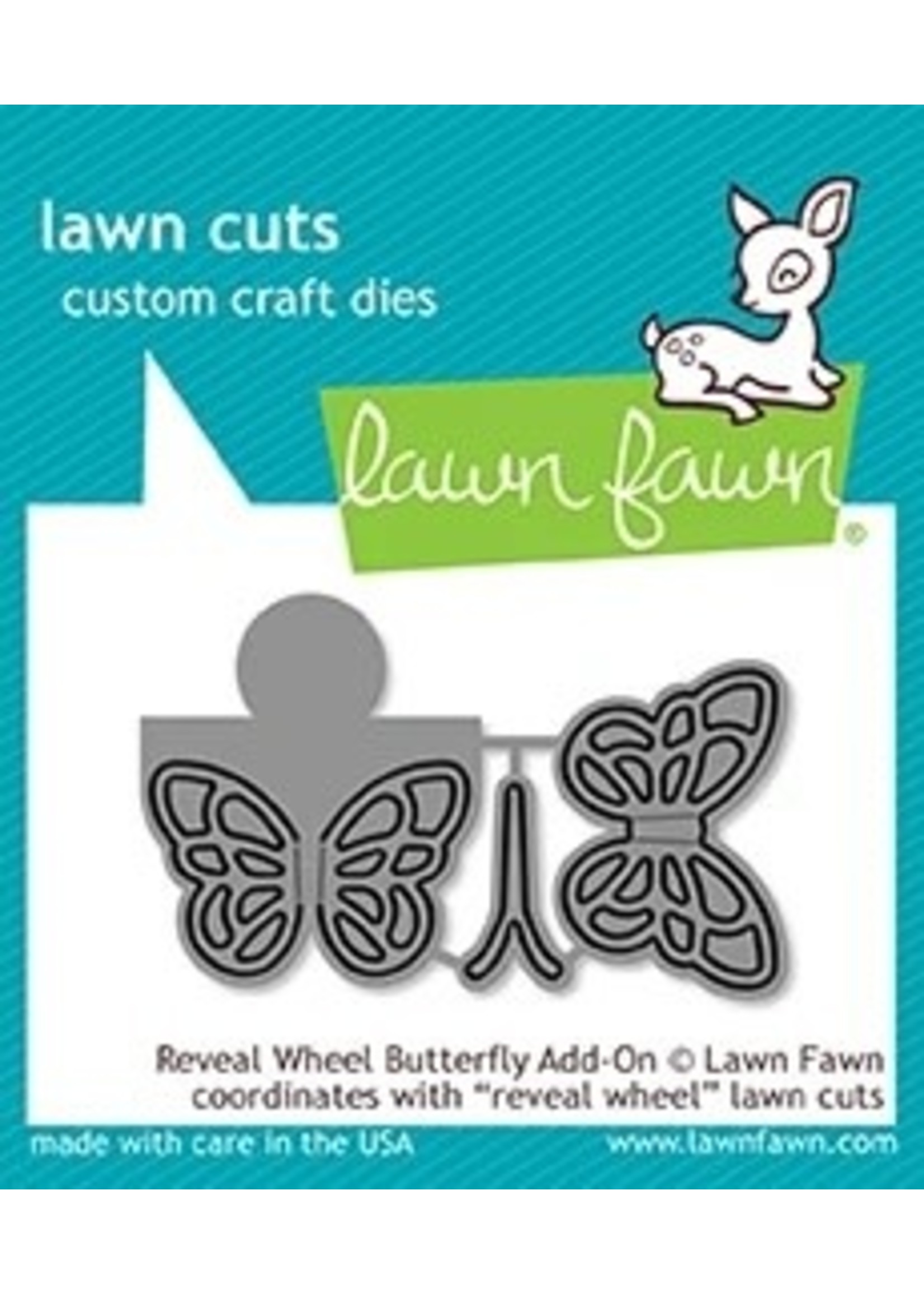 Lawn Fawn Die Reveal Wheel Butterfly Add