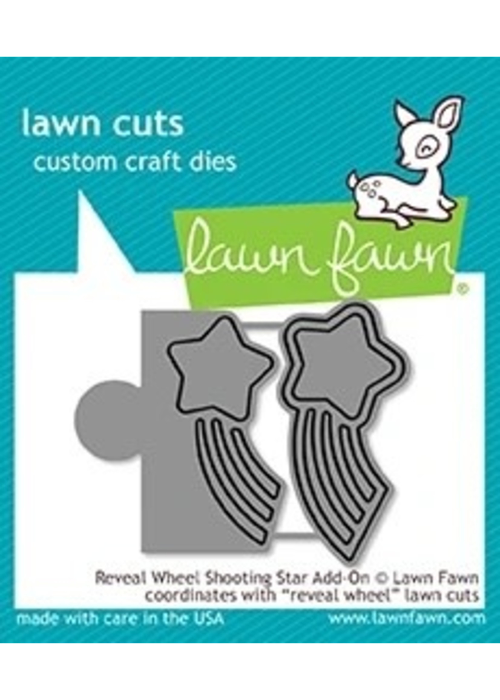 Lawn Fawn Die Reveal Wheel Shooting Star Add-on