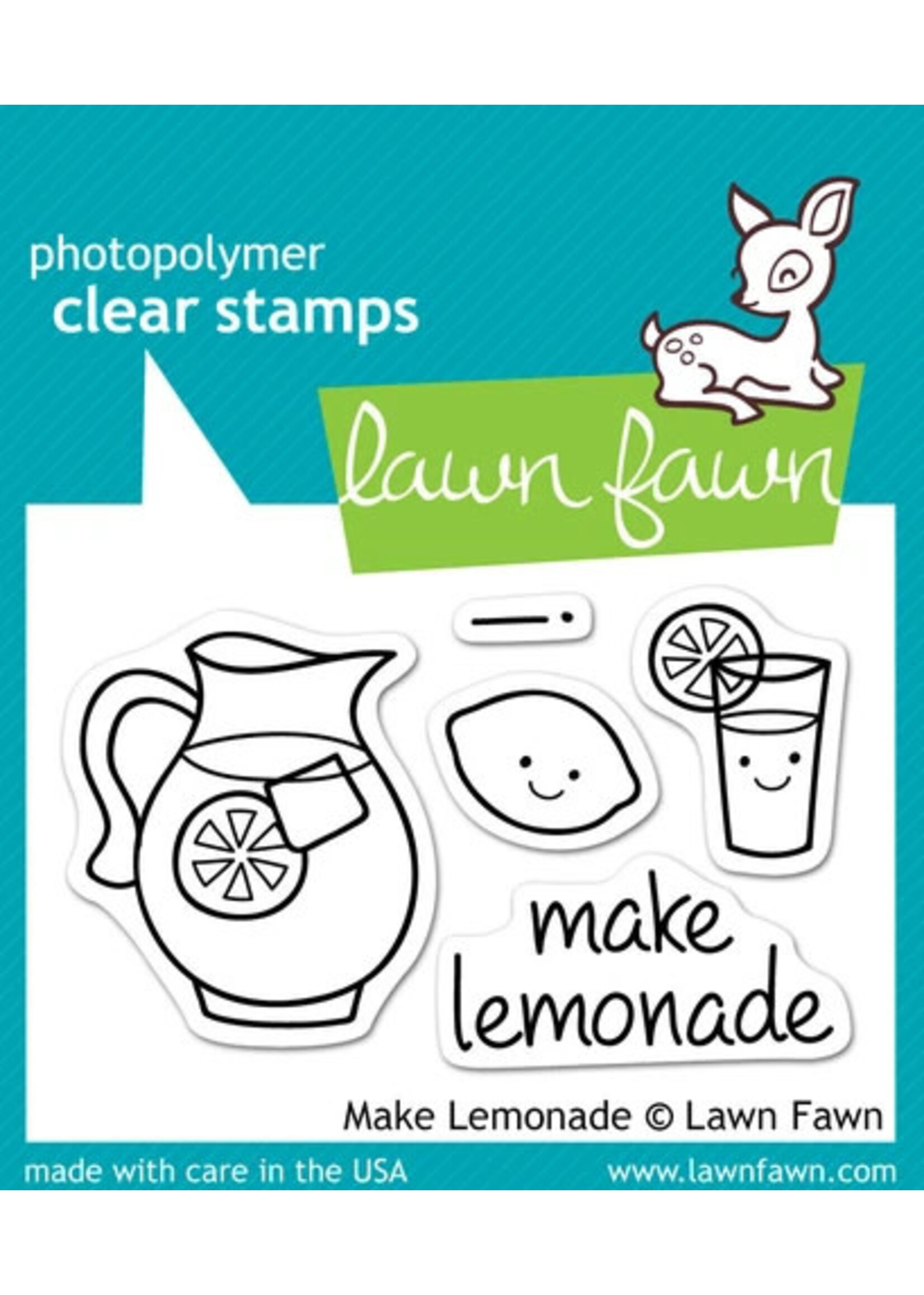 Lawn Fawn Stamps Make Lemonade