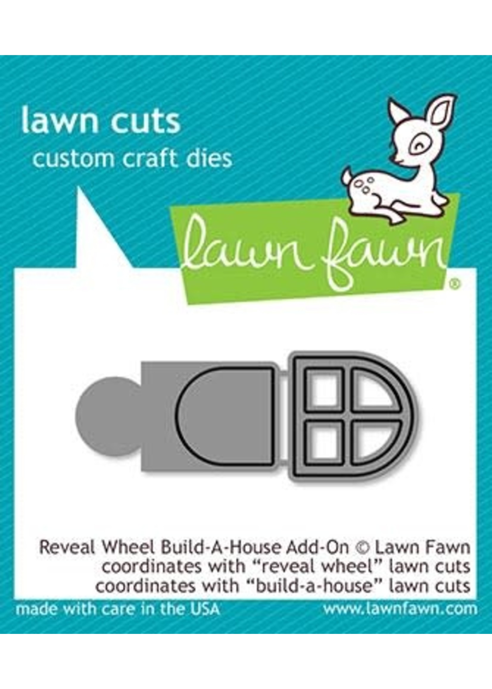 Lawn Fawn Reveal Build a House Add on