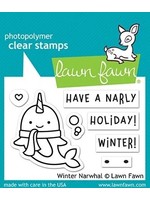 Lawn Fawn Stamps Winter Narwhal