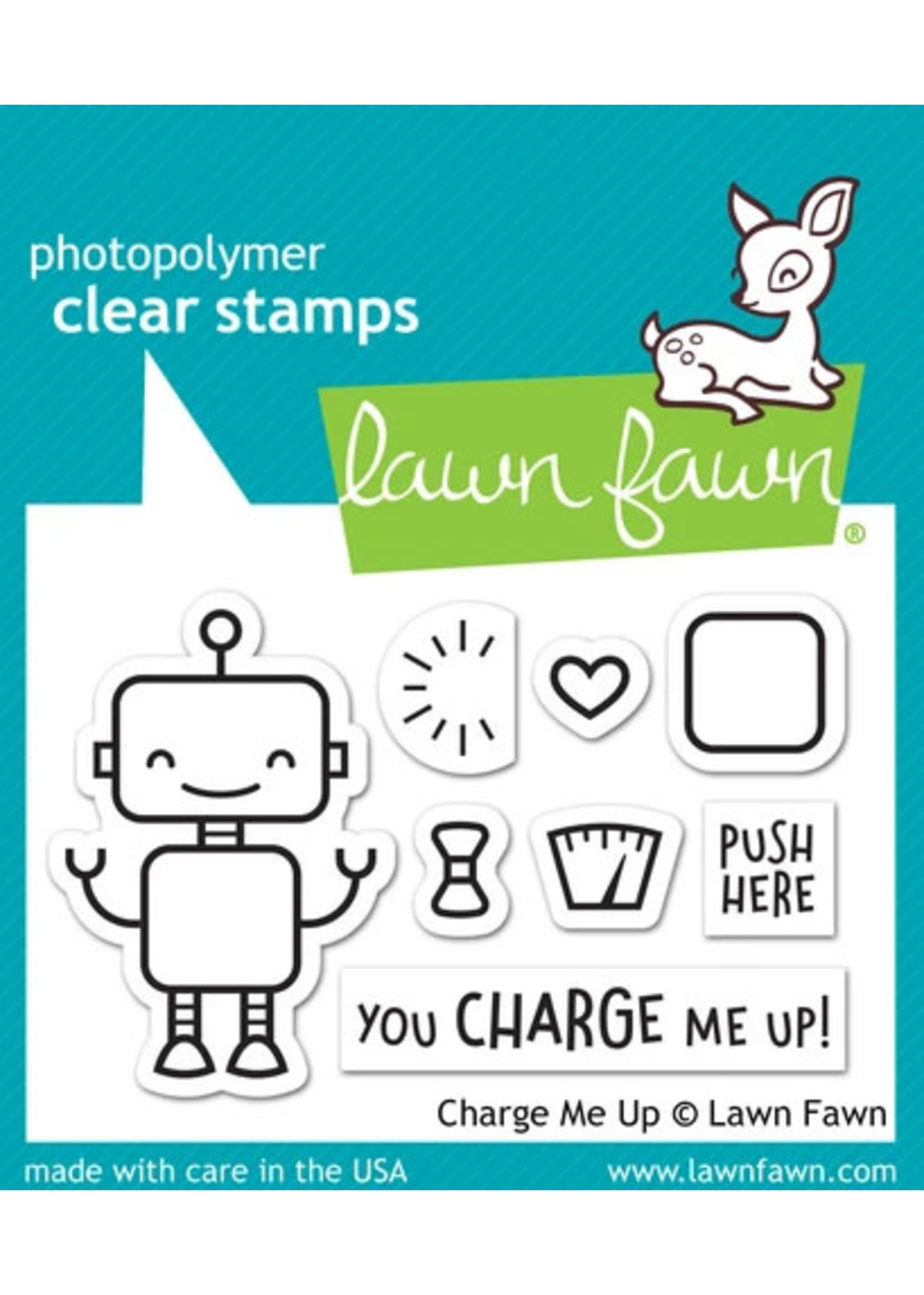 Lawn Fawn Stamp charge me up