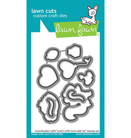 lawn fawn scent with love add-on die