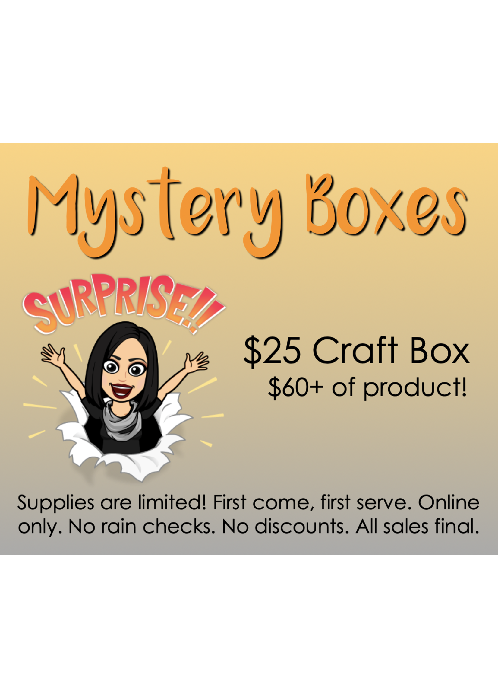 $20 Mystery Bag! (FINAL SALE) –