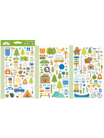 DOODLEBUG great outdoors mini icon stickers
