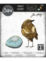 Sizzix Bird & Egg Colorize Die