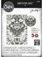 Sizzix Damask  3-D Texture Fades Embossing Folder