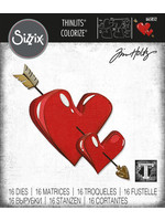Sizzix Lovestruck Colorize Die