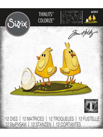Sizzix Papercut Chicks Colorize Die