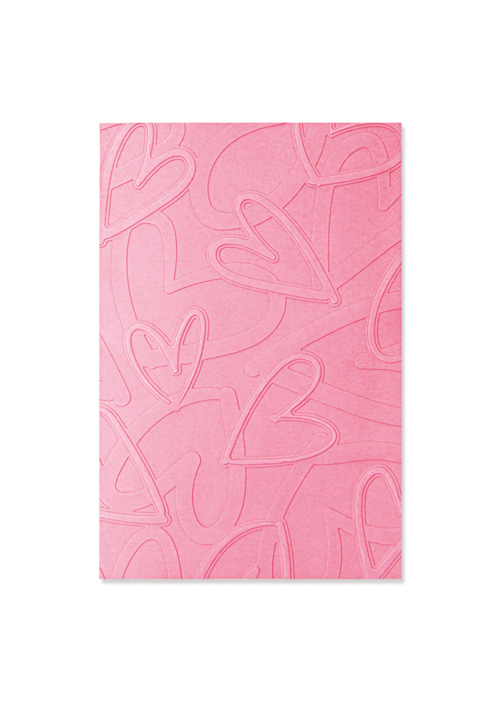 Sizzix Romantic Textured Impressions Embossing Folder