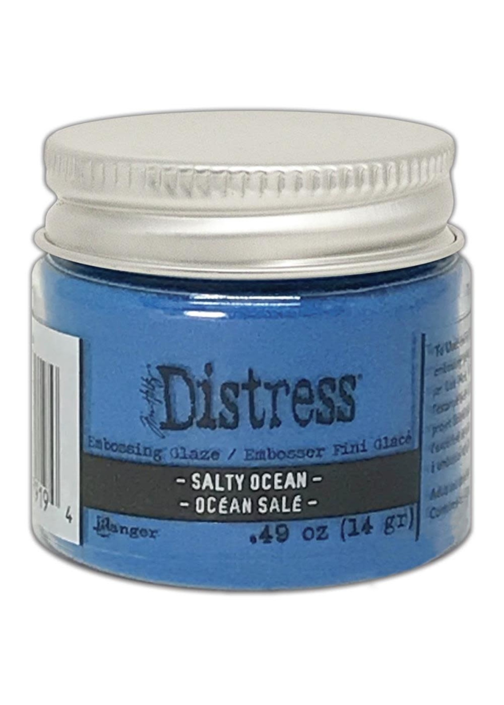 RANGER Distress Embossing Glaze: Salty Ocean
