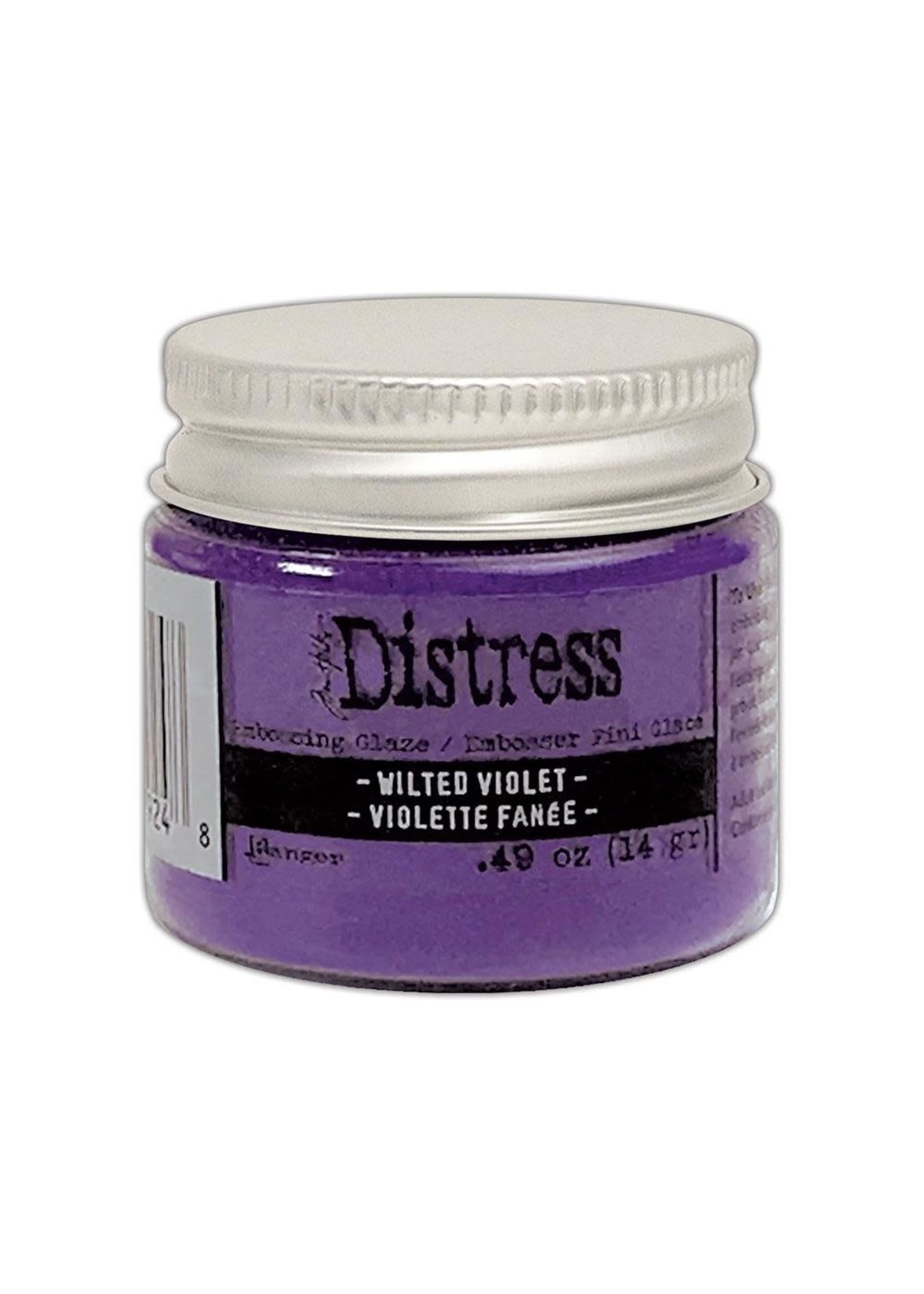 RANGER Distress Embossing Glaze: Wilted Violet