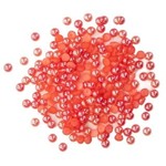 Buttons Galore Half Pearlz: Grapefruit