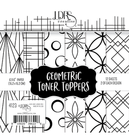 LDRS Geometric Toner Toppers 6x6 Paper Pack