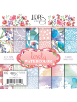 LDRS Lovely Watercolor 6x6 Paper Pack