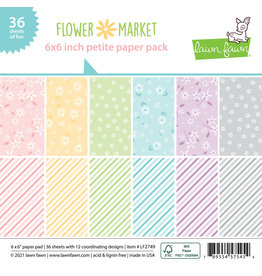 lawn fawn flower market petite paper pack