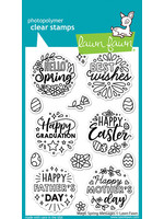 Lawn Fawn magic spring messages stamp