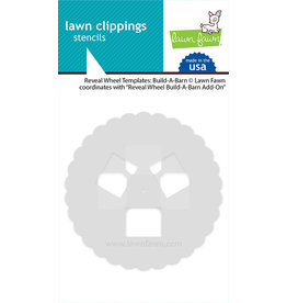 lawn fawn reveal wheel templates: build-a-barn